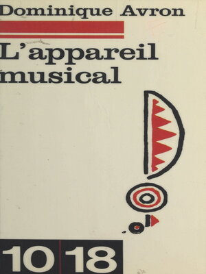 cover image of L'appareil musical